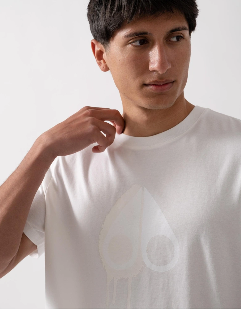 Augustine Mens Printed Logo T-Shirt - Milky Way/Bone 1688