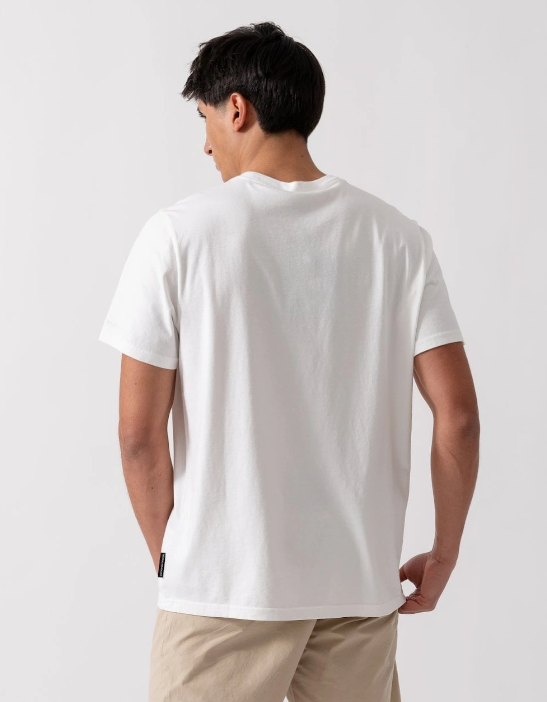 Augustine Mens Printed Logo T-Shirt - Milky Way/Bone 1688