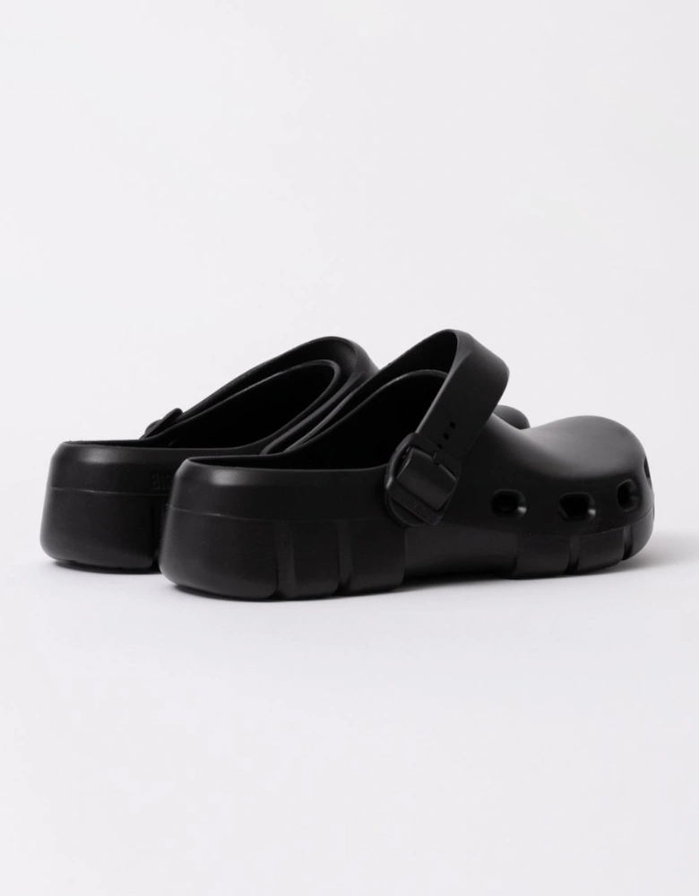 Birkenstock Birki Flow Womens EVA Clogs - Black