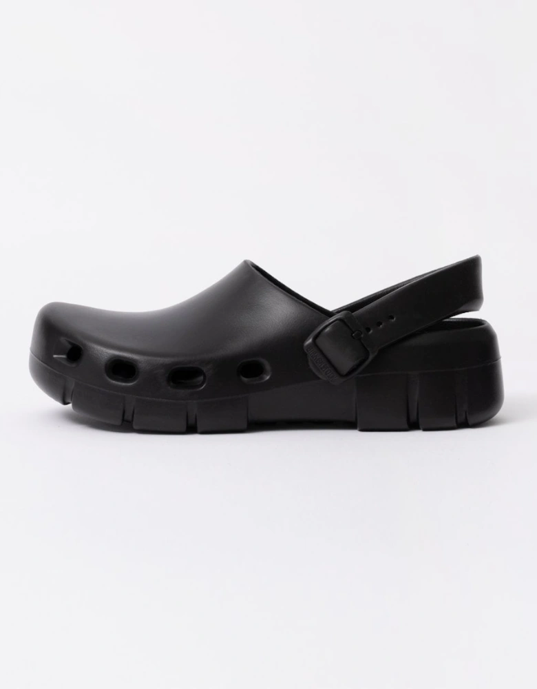 Birkenstock Birki Flow Womens EVA Clogs - Black