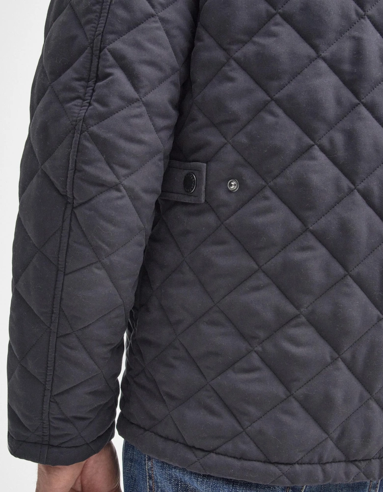 Shoveler Mens Quilted Jacket - Navy
