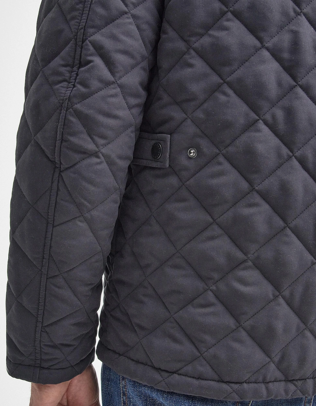 Shoveler Mens Quilted Jacket - Navy