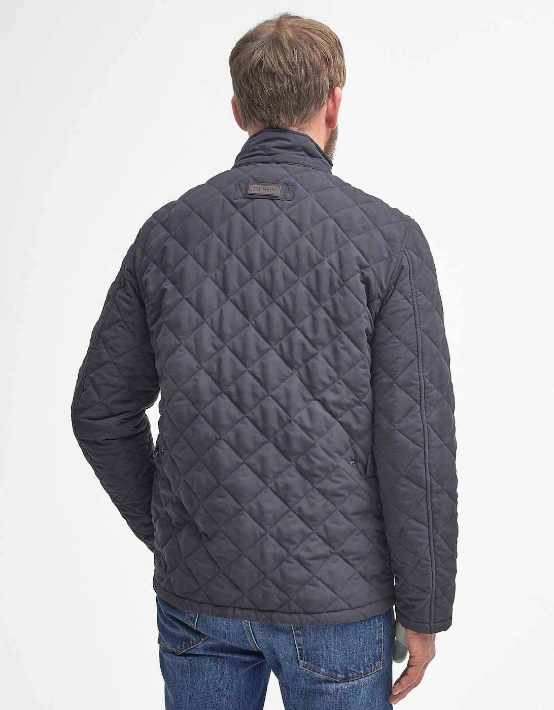 Shoveler Mens Quilted Jacket - Navy