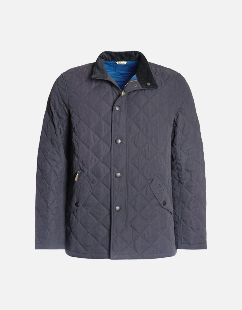 Shoveler Mens Quilted Jacket - Navy