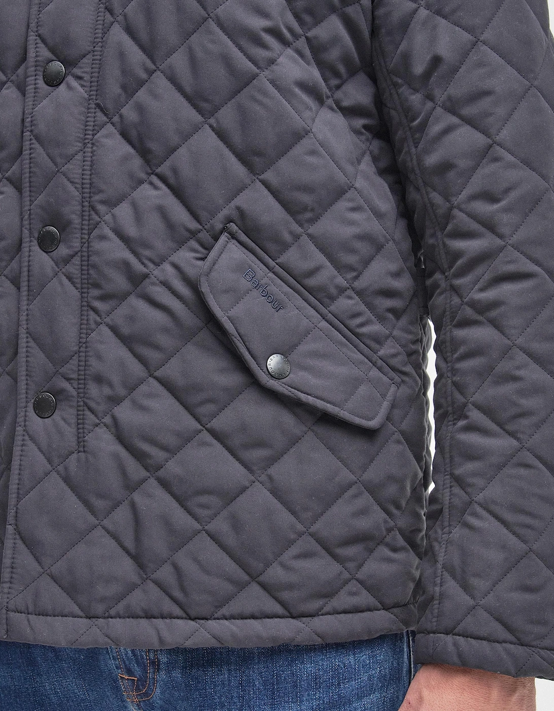 Shoveler Mens Quilted Jacket - Navy