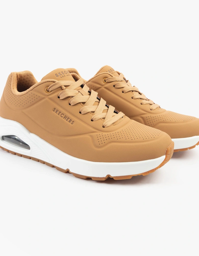 52458/TAN UNO - STAND ON AIR Mens Trainers Tan