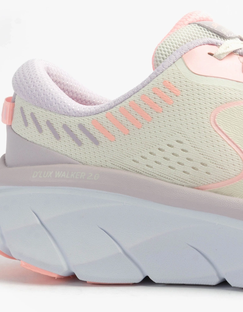 150007/OFPK D'LUX WALKER 2.0-ACTIVE PACE Womens Trainers Off White/Pink