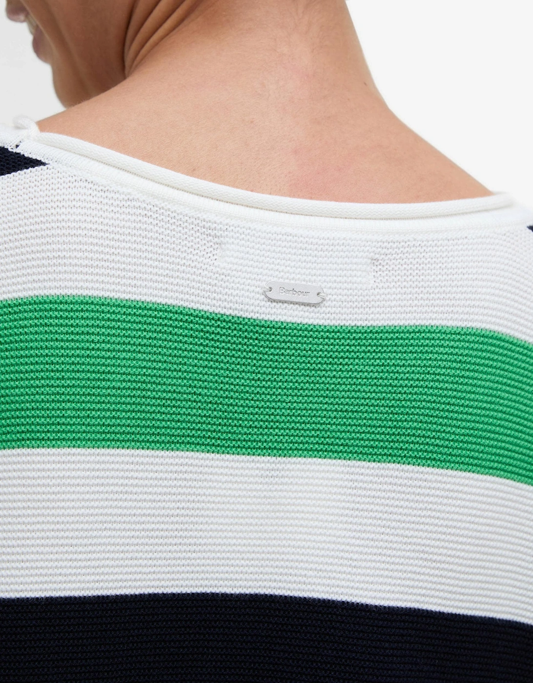 Marine Stripe Womens Knitted Jumper - Multi Stripe