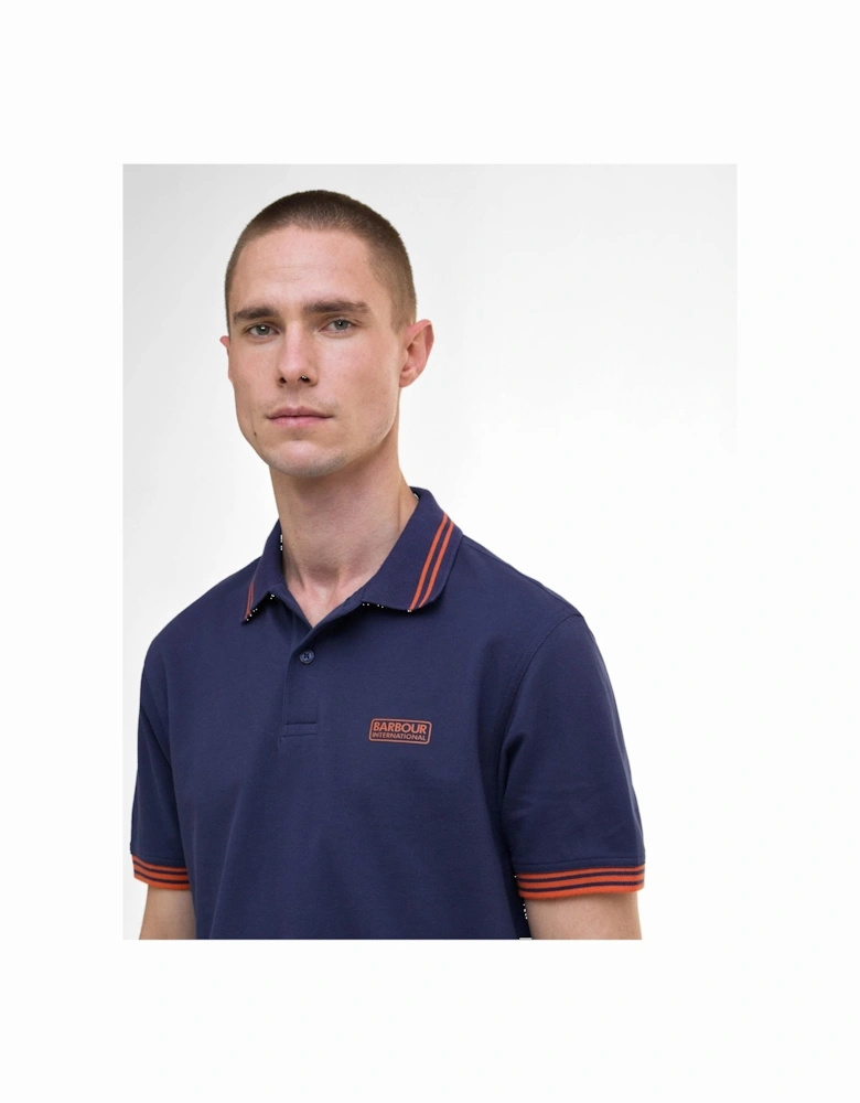 Calibrated Mens Polo Shirt - Pigment Navy