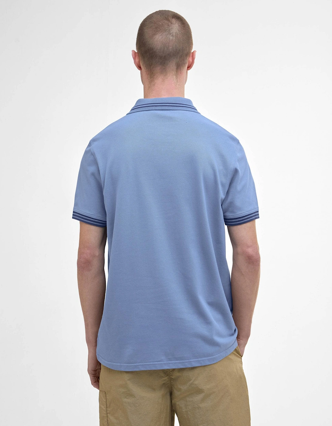Calibrated Mens Polo Shirt - Manor Blue