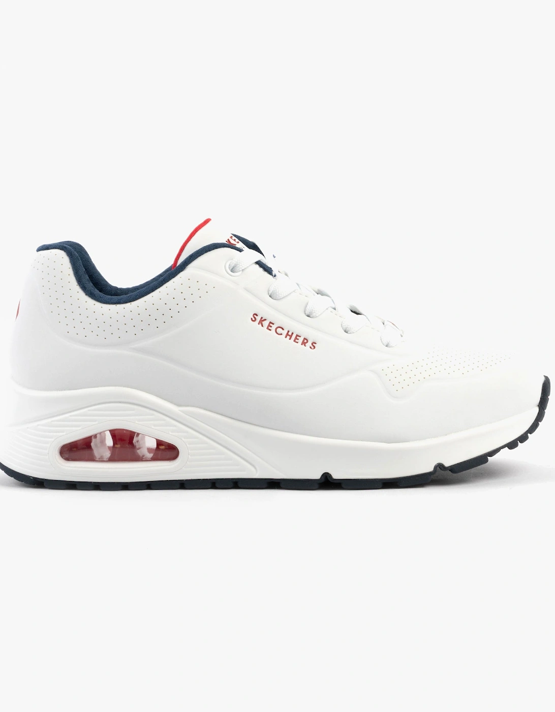73690/WNVR UNO - STAND ON AIR Womens Trainers White/Red, 7 of 6