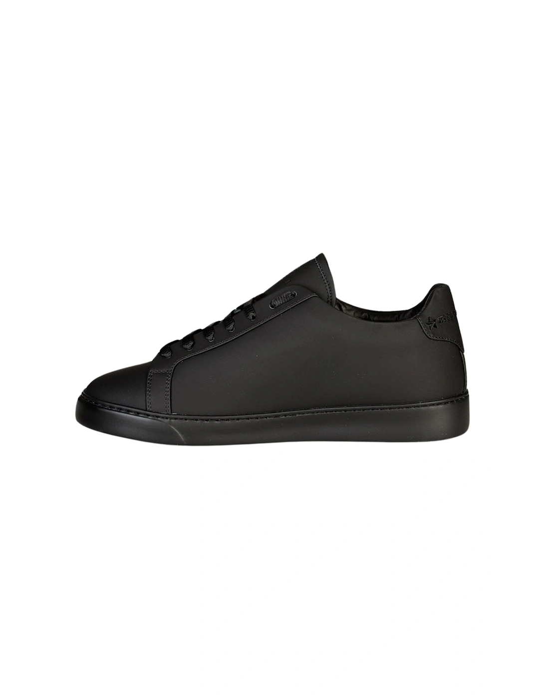 Monotone Black Plain Shoes