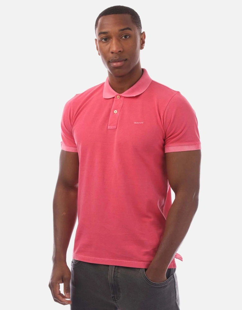 Sunfaded Piqué Polo Shirt