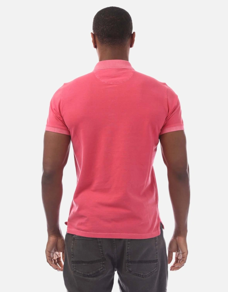 Sunfaded Piqué Polo Shirt