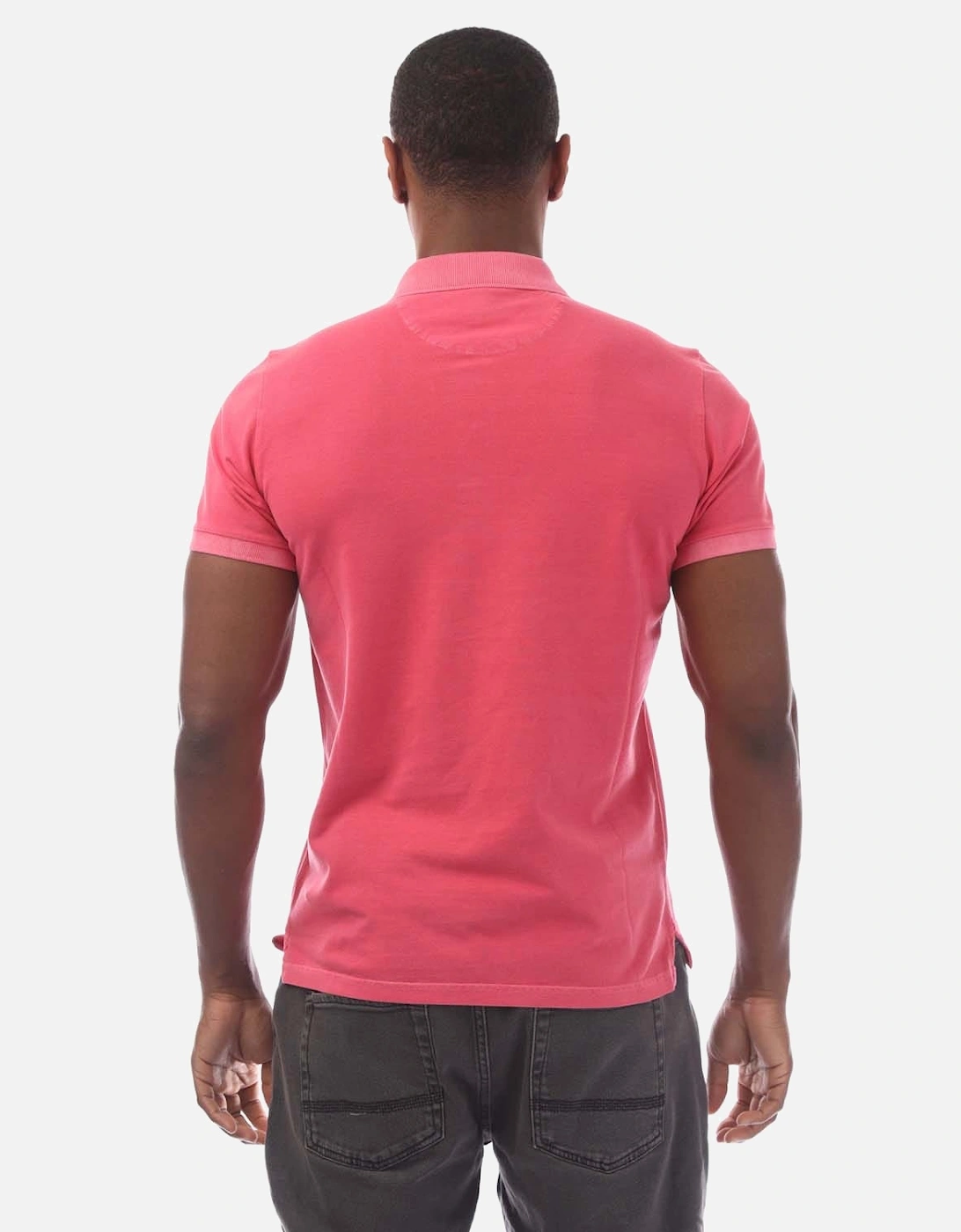 Sunfaded Piqué Polo Shirt