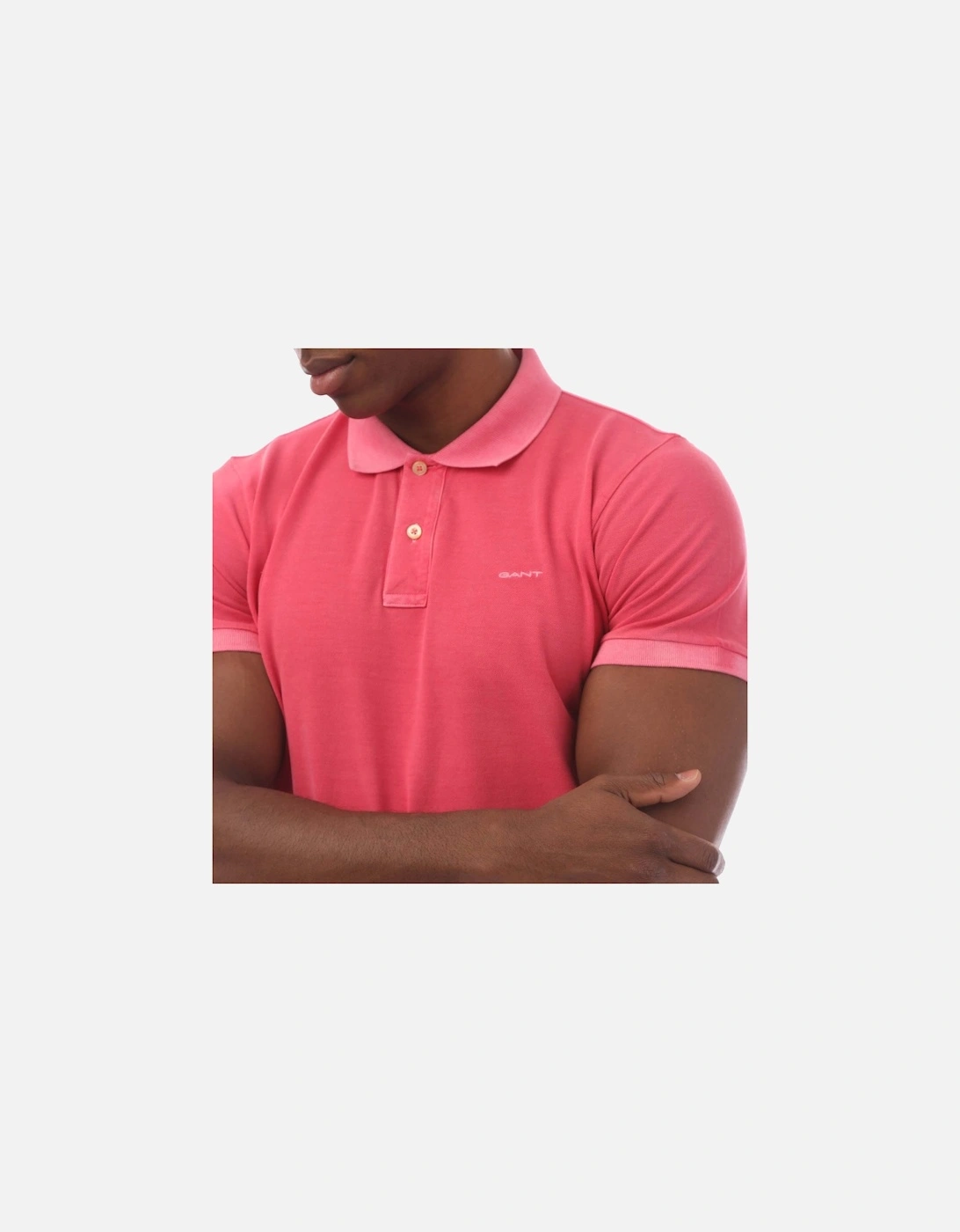 Sunfaded Piqué Polo Shirt