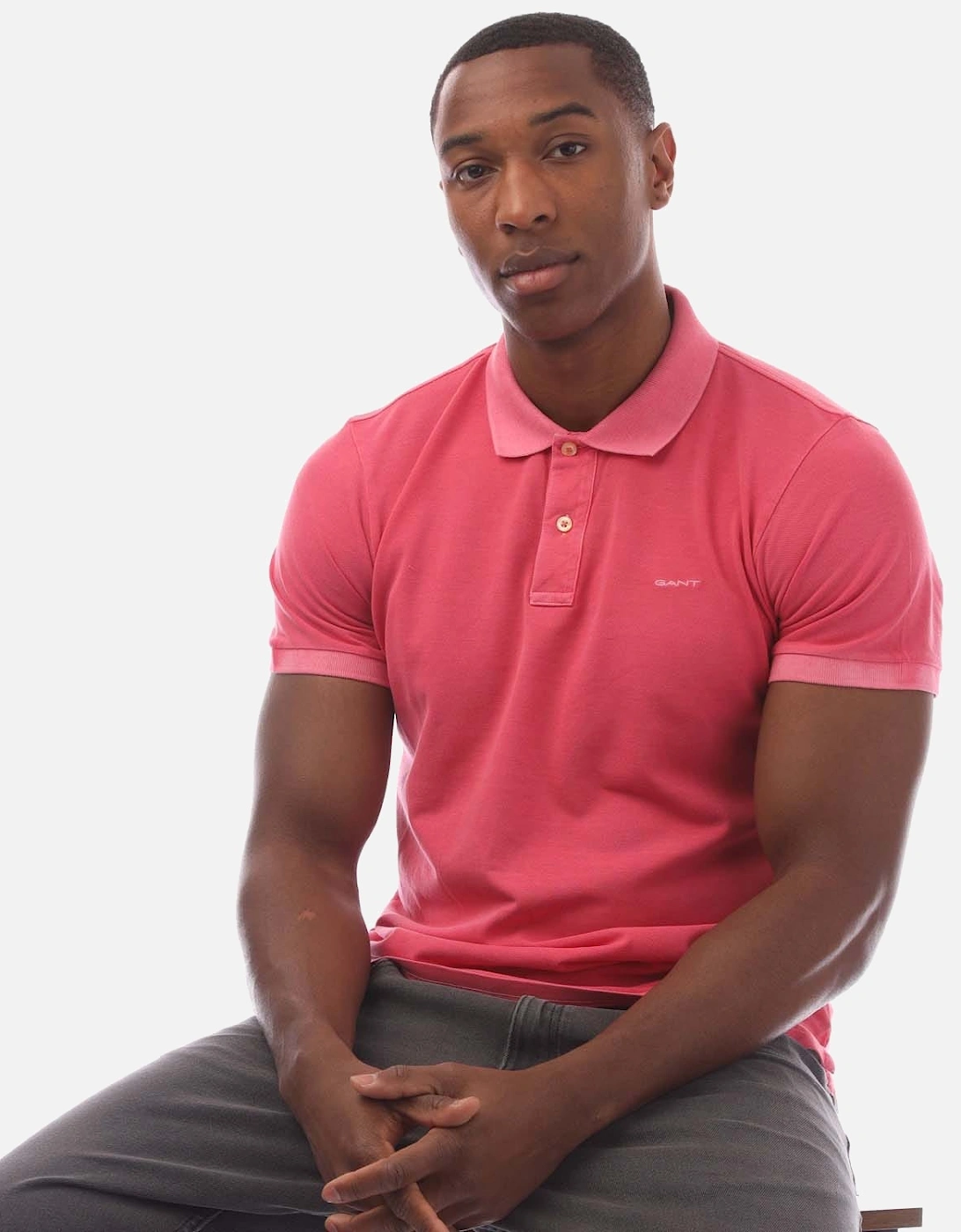 Sunfaded Piqué Polo Shirt