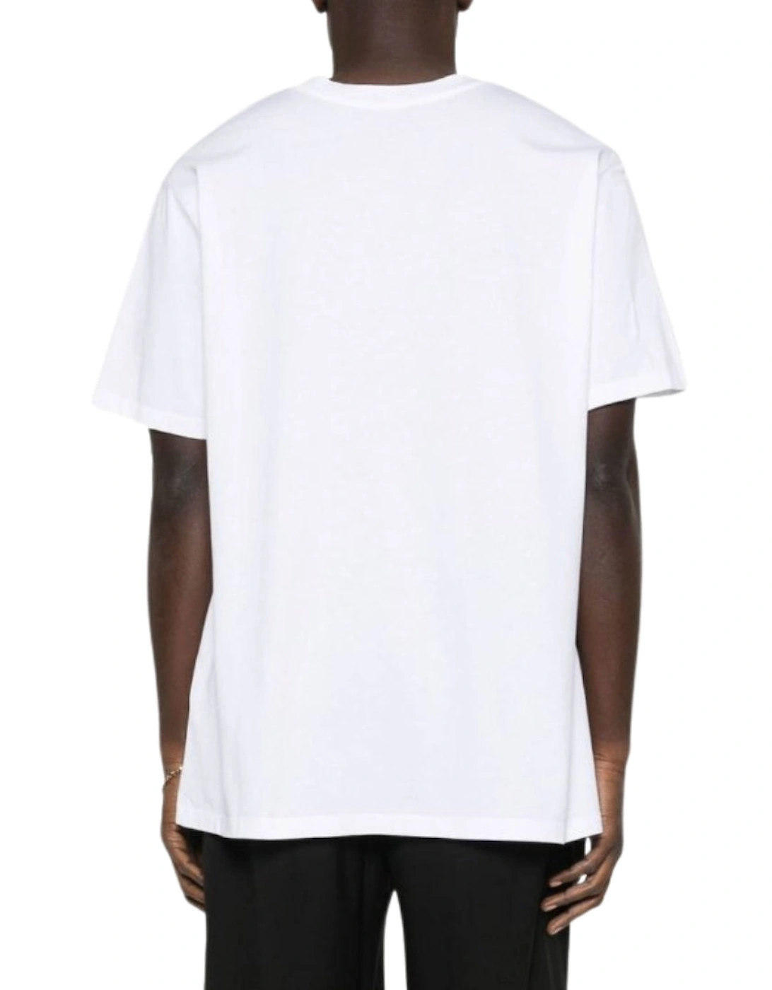 Paris Bold Brand Logo White T-Shirt