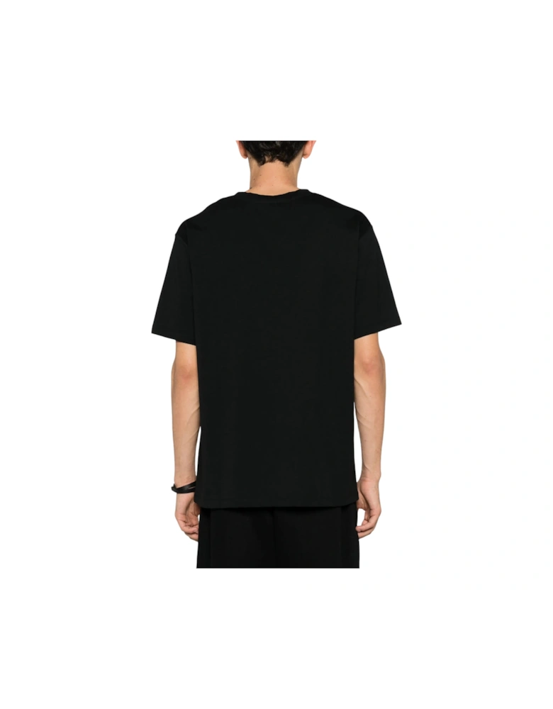Paris Bold Brand Logo Black T-Shirt