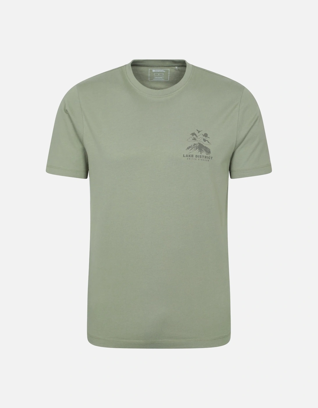 Mens Lake District Back Print Short-Sleeved T-Shirt, 5 of 4