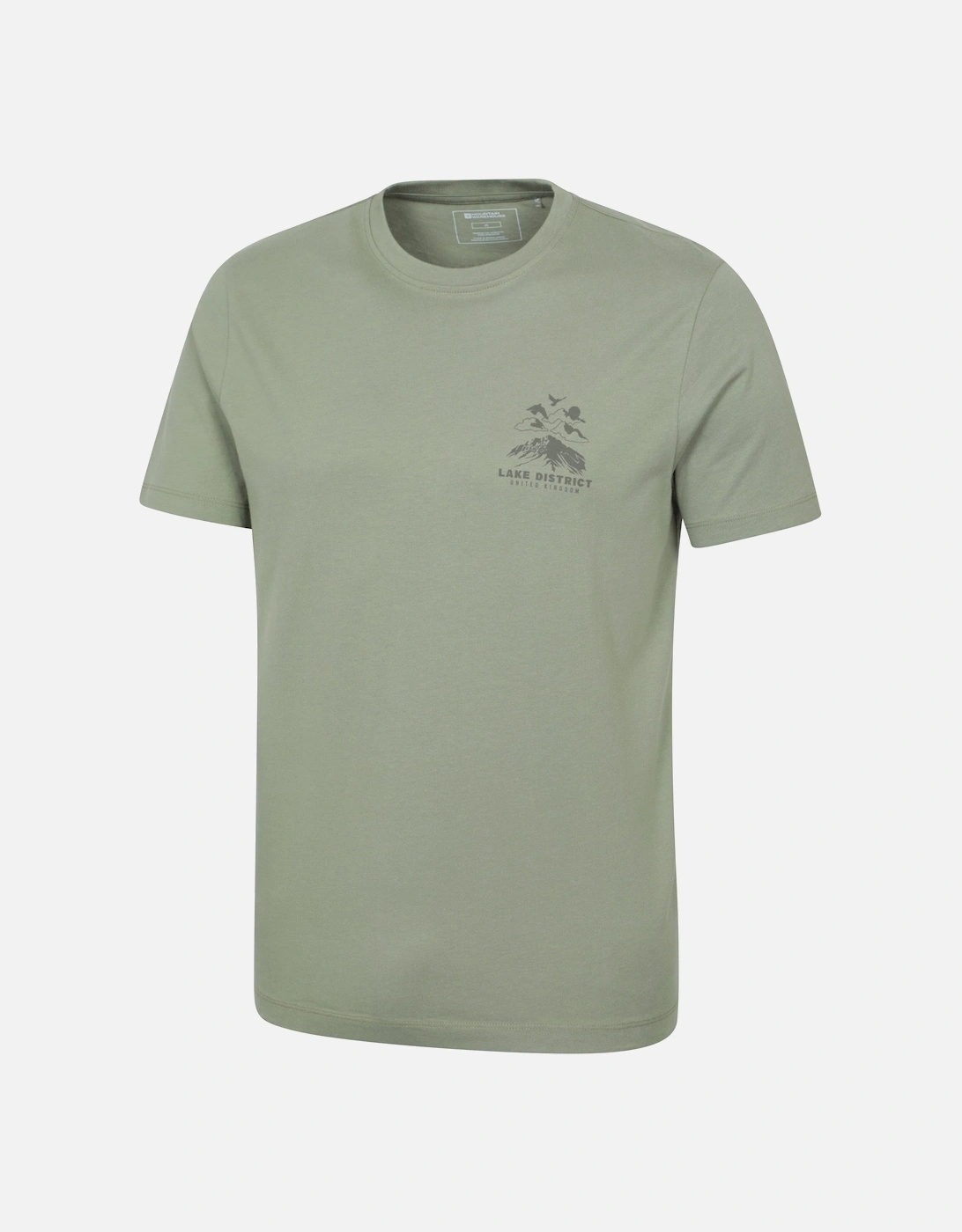 Mens Lake District Back Print Short-Sleeved T-Shirt