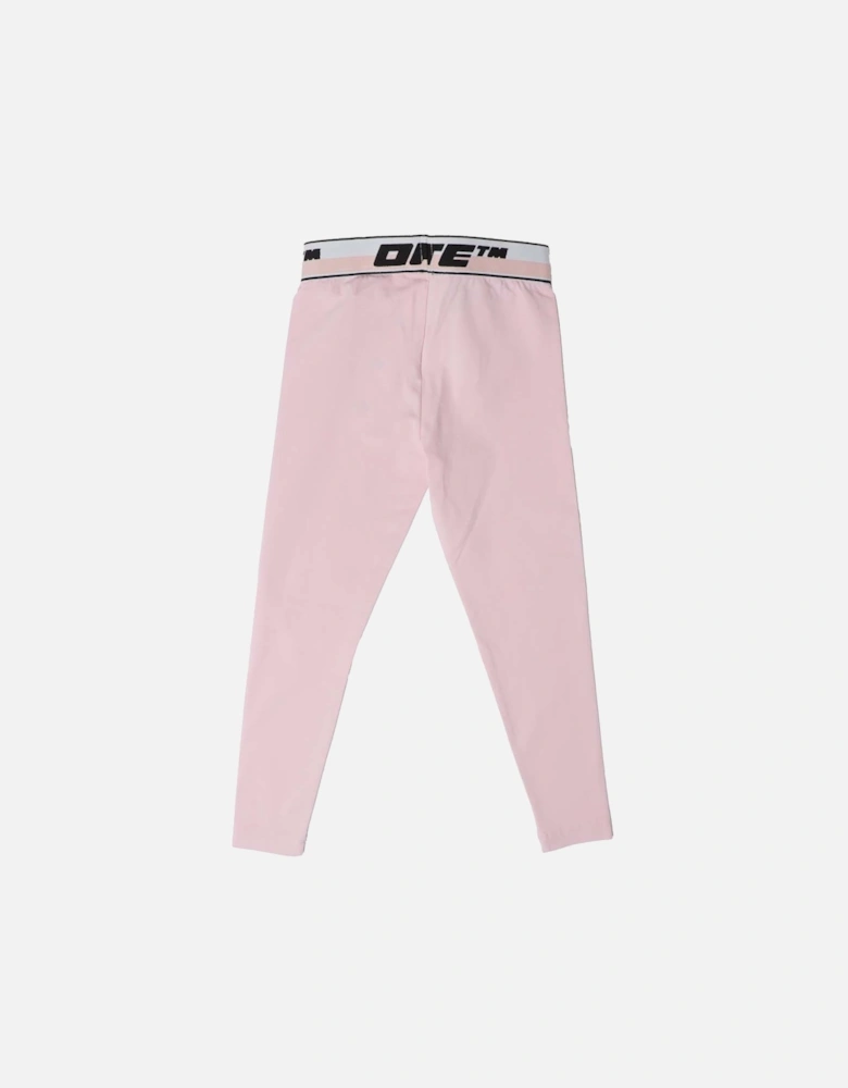 Juniors Logo Band Leggings