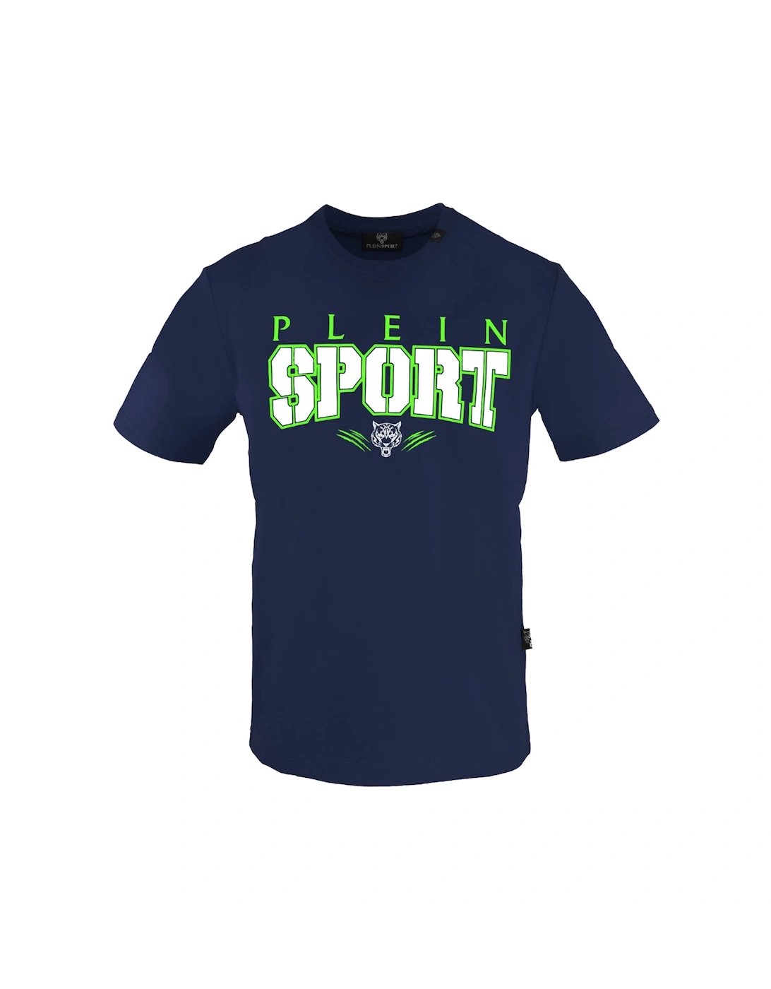Plein Sport Bold Sport Logo Navy Blue T-Shirt, 2 of 1