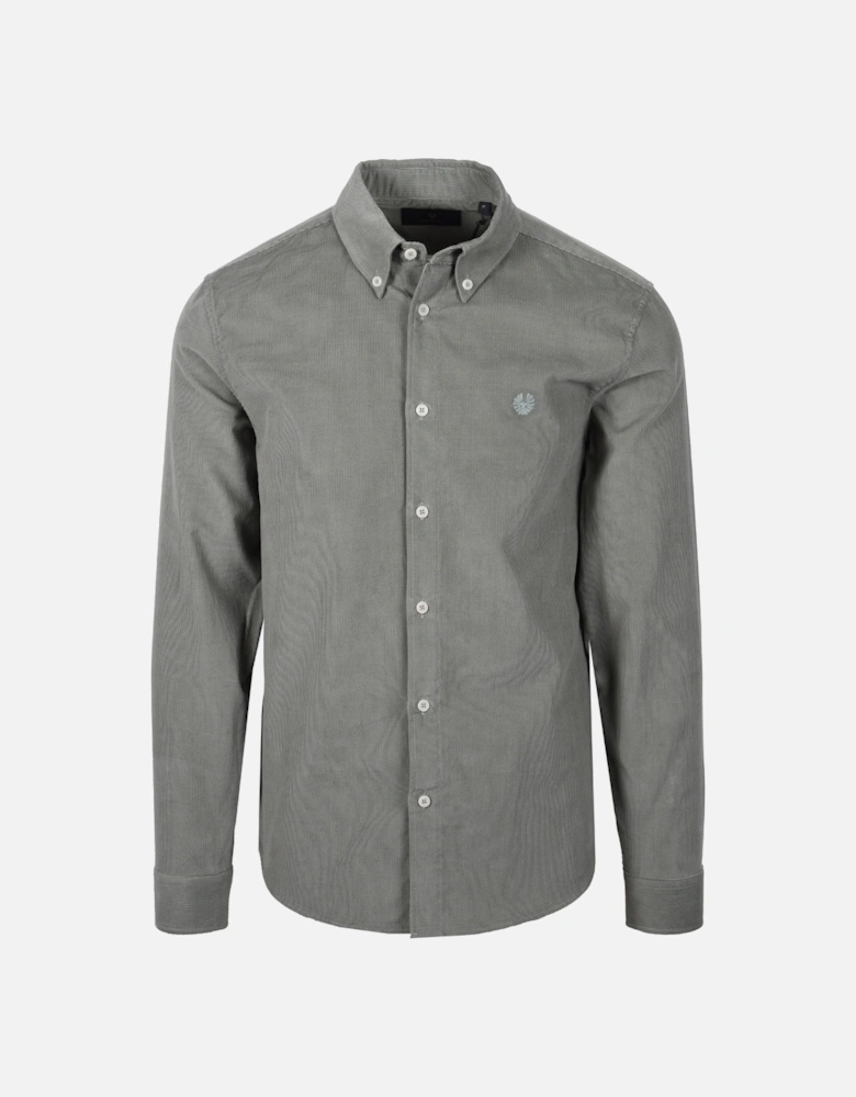 Street Corduroy Shirt Sage Green