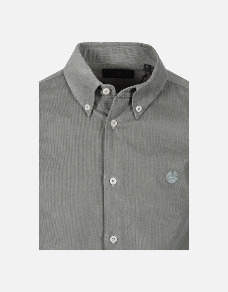 Street Corduroy Shirt Sage Green