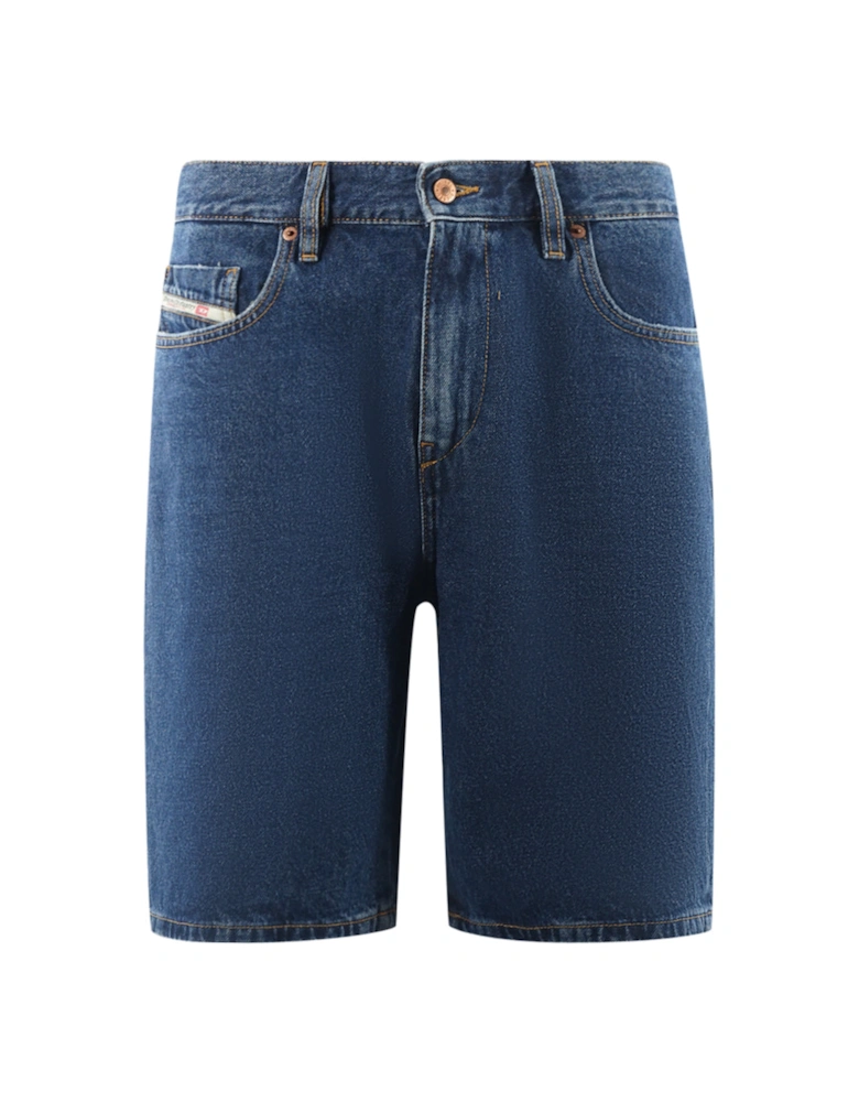 D-Strukt-Short Blue Shorts