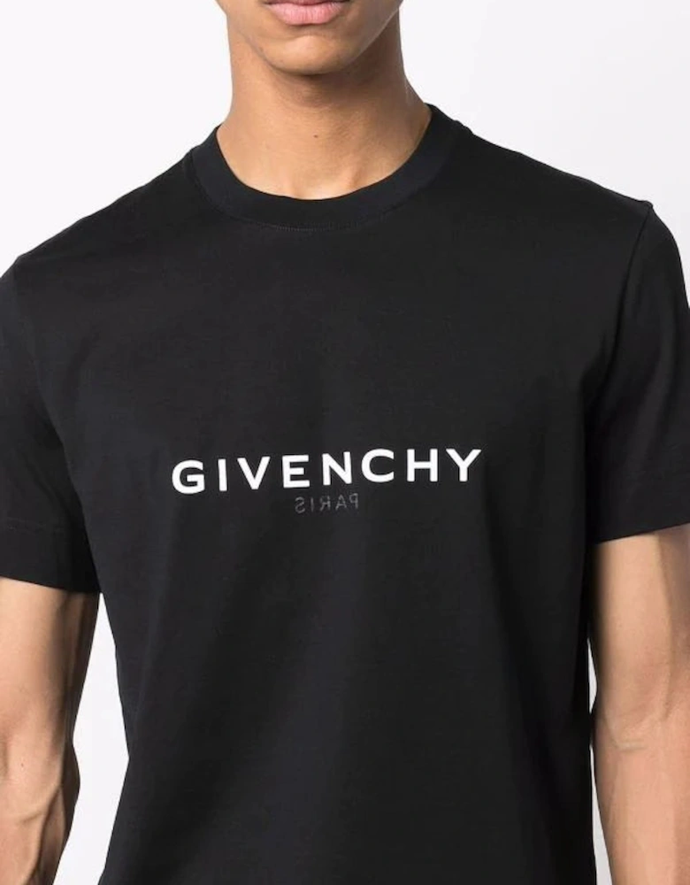 Reverse Logo Print T-Shirt