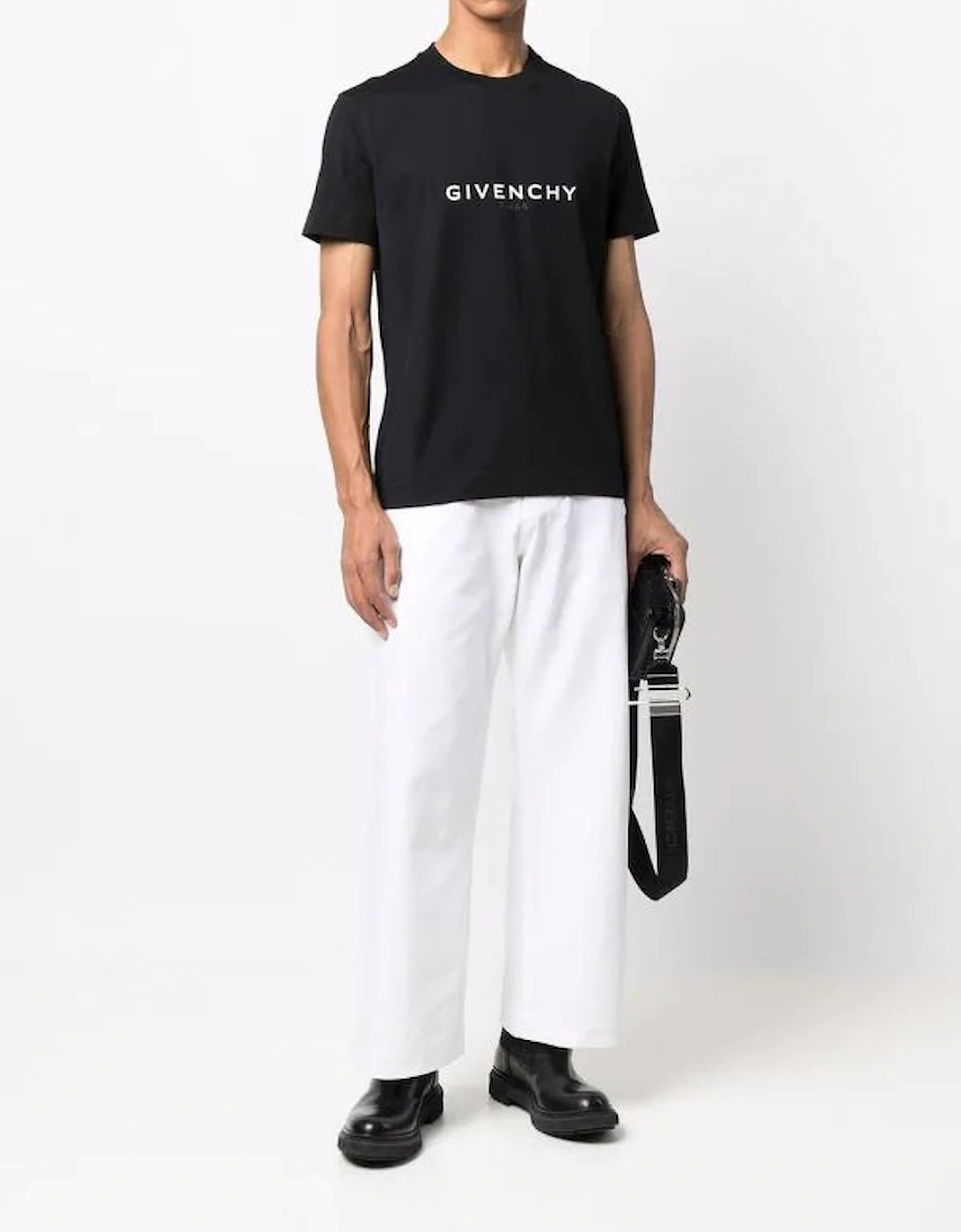 Reverse Logo Print T-Shirt