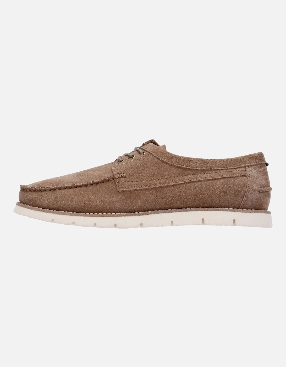 Soho Suede Men's Stone Lace-Up Shoes