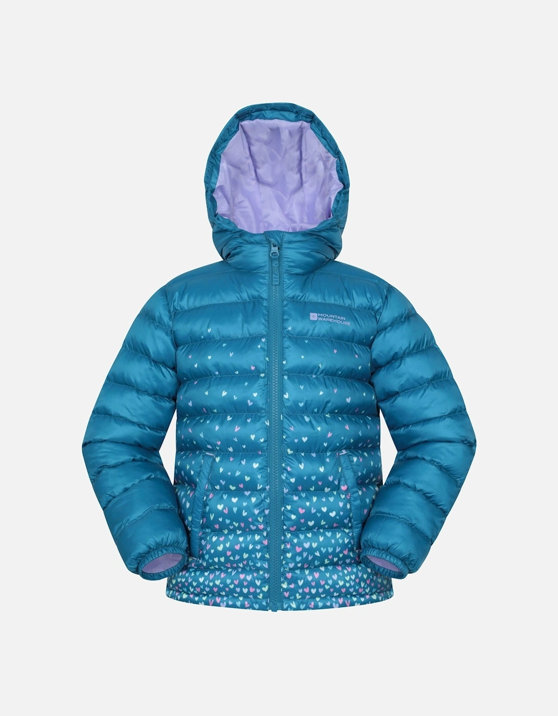 Childrens/Kids Seasons Watercolour Padded Jacket, 2 of 1