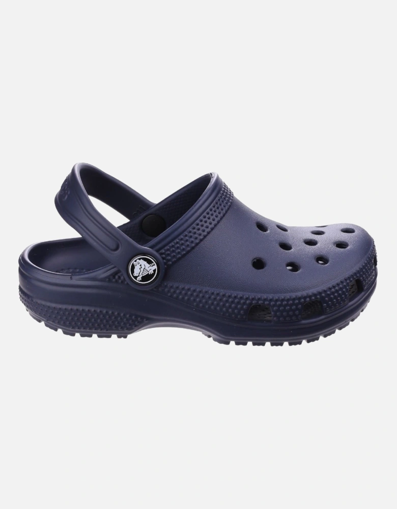 Toddler Classic Synthetic Navy Clogs