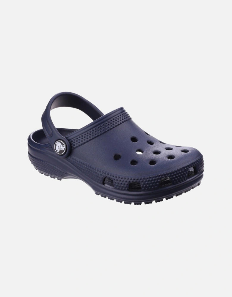 Toddler Classic Synthetic Navy Clogs