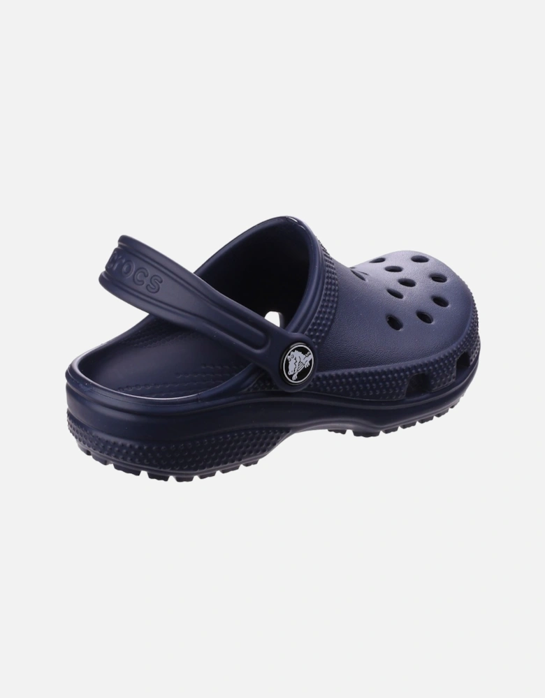 Toddler Classic Synthetic Navy Clogs