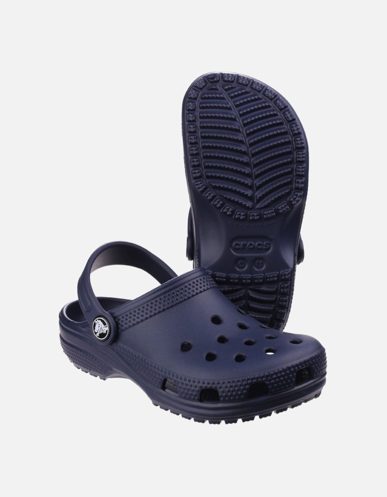 Toddler Classic Synthetic Navy Clogs