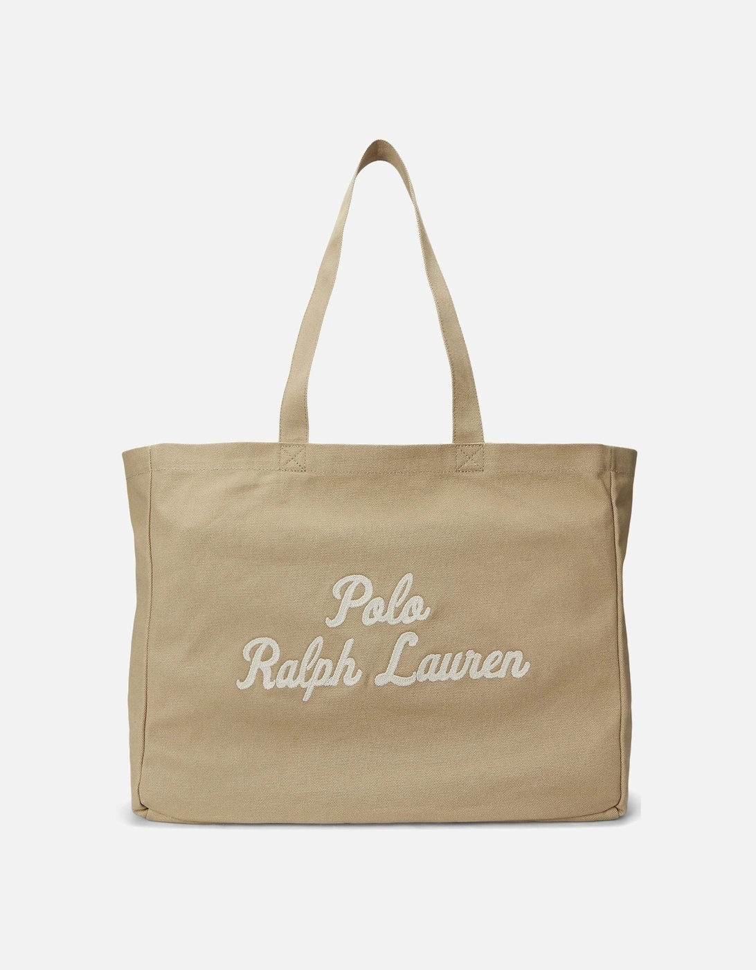Ralph Lauren Embroidered Canvas Tote - Tan, 5 of 4