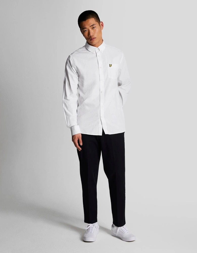 Cotton Linen Button Down Shirt