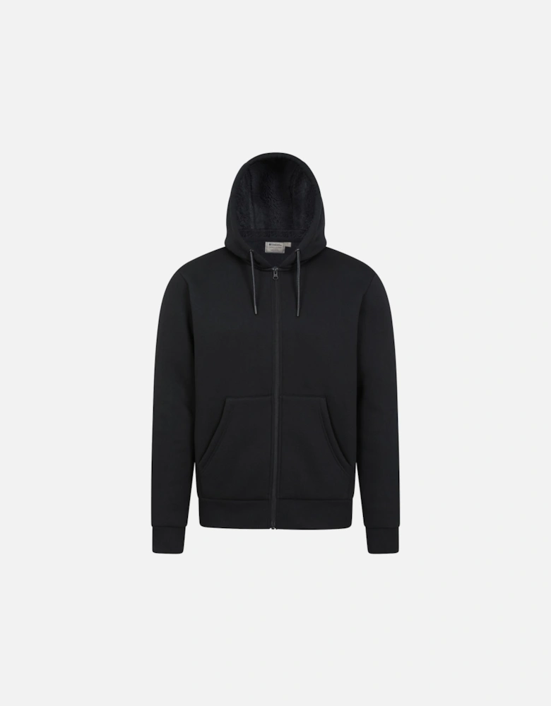 Mens Dalton Borg Lined Full Zip Hoodie