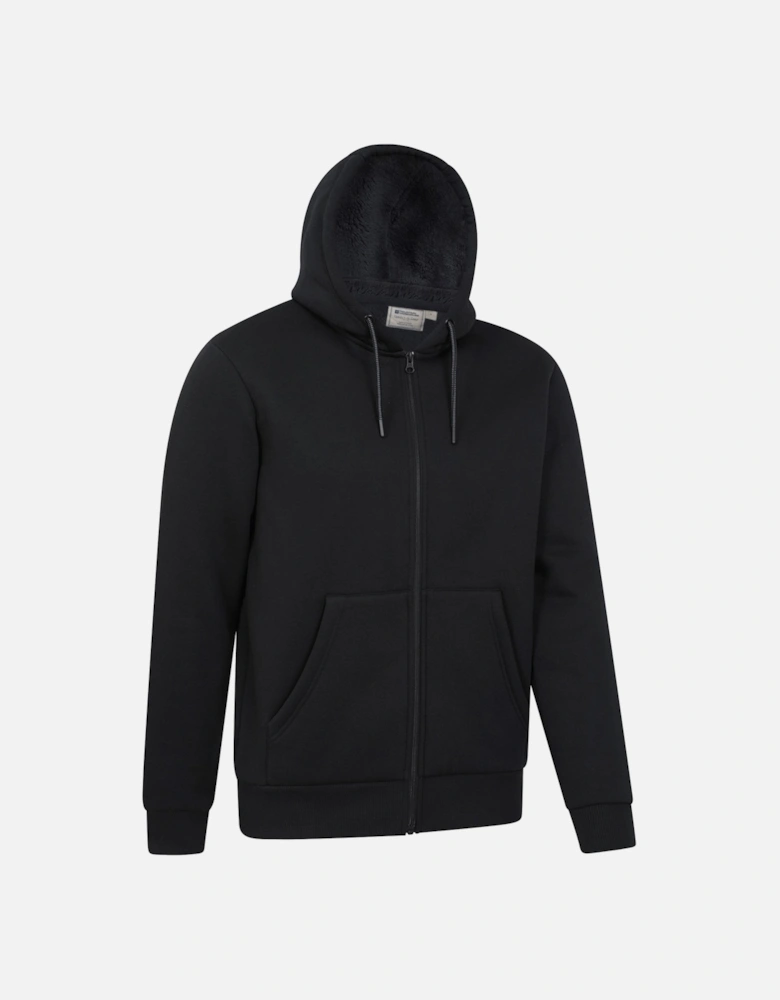 Mens Dalton Borg Lined Full Zip Hoodie