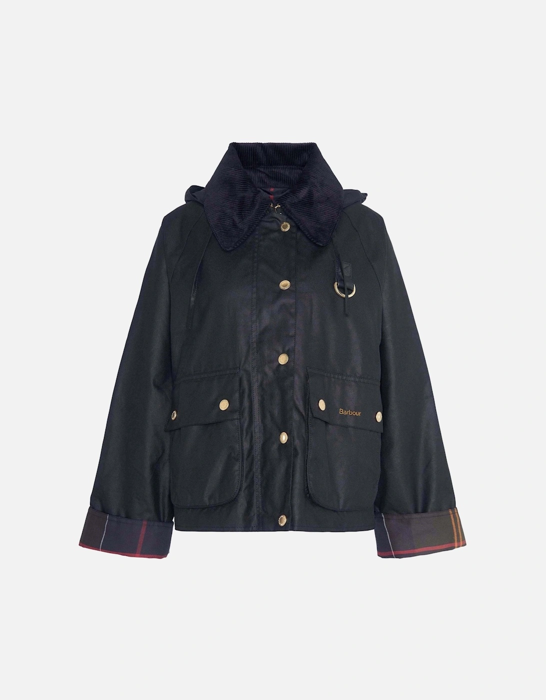 Reighton Womens Wax Jacket - Black/Classic