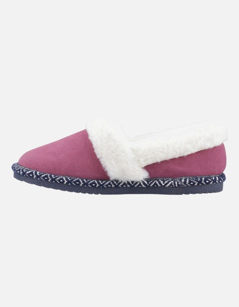 Ariel Suede Women's Pink Slippers