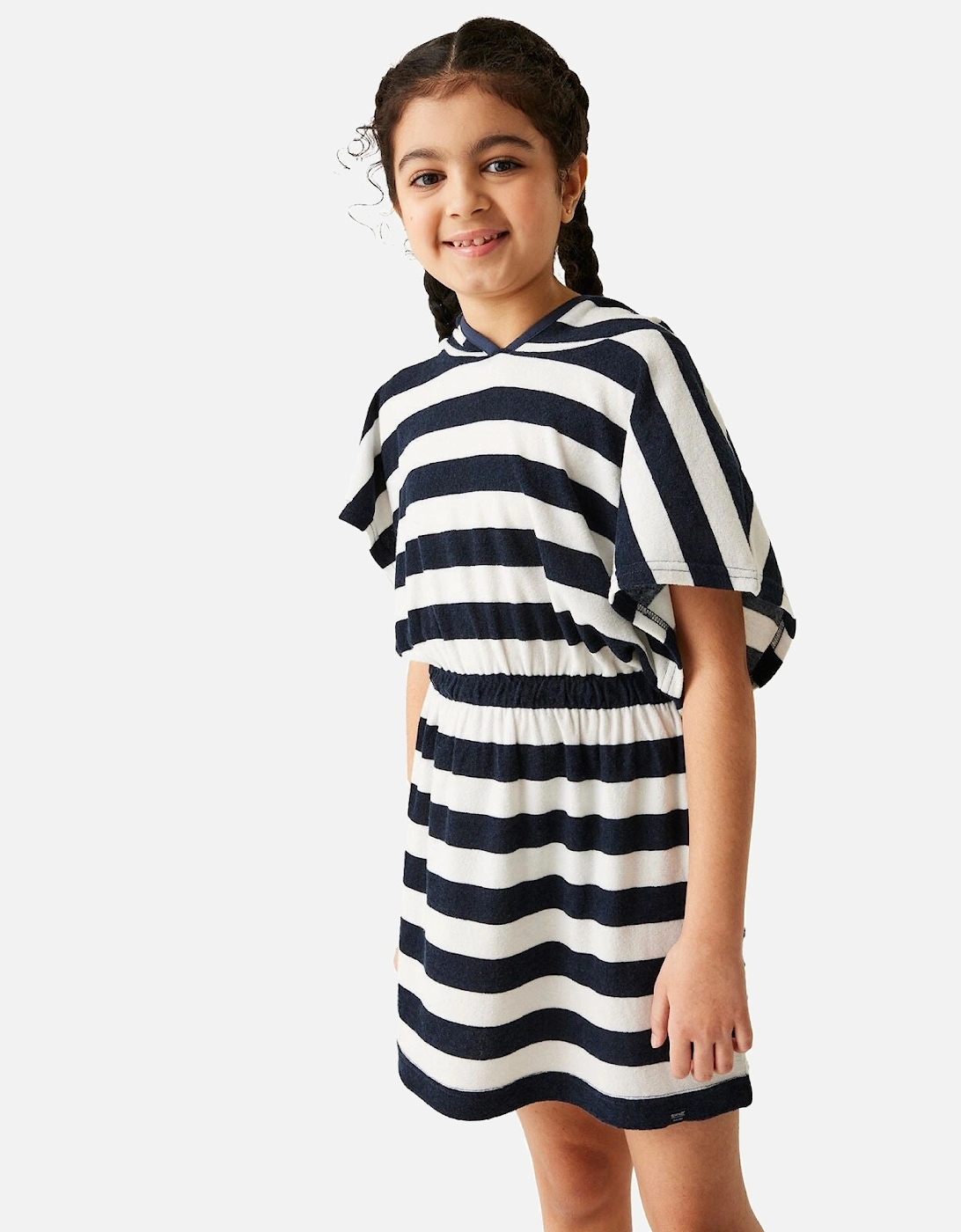 Kids Bernessa Towelling Dress, 2 of 1