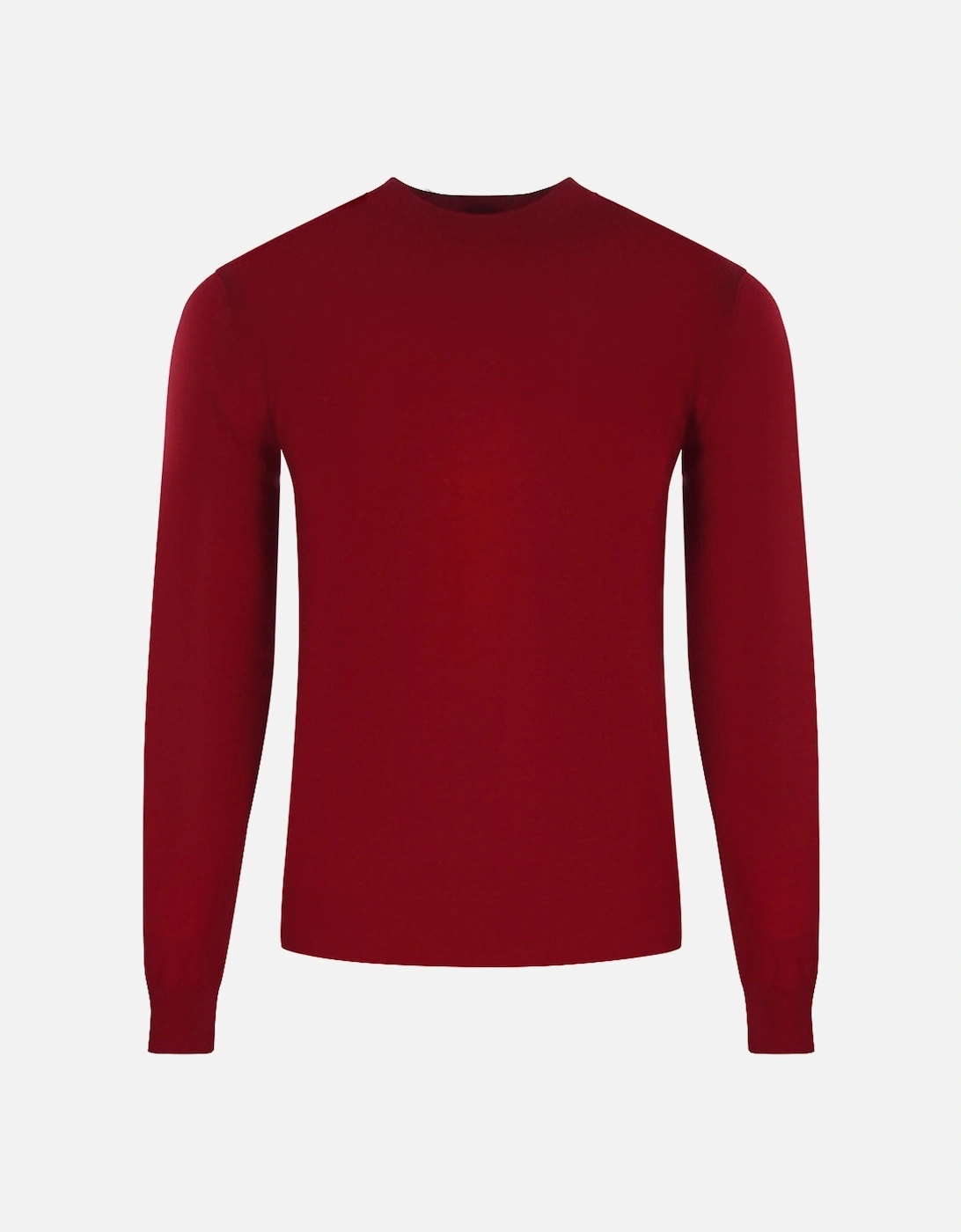Plain Red Pullover Sweater, 3 of 2