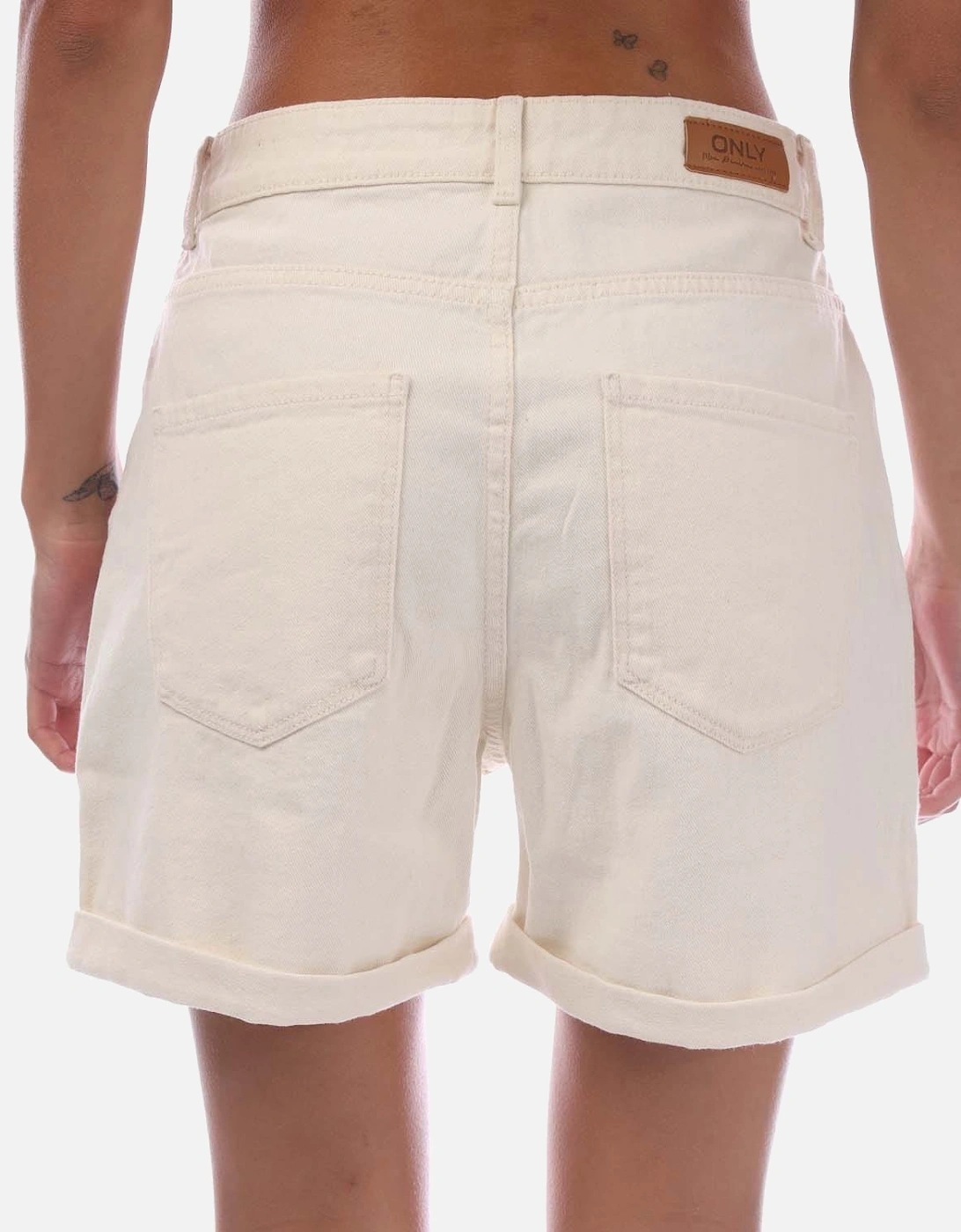 Vega Mom Denim Shorts - Womens Vega Life High Waist Mom Shorts