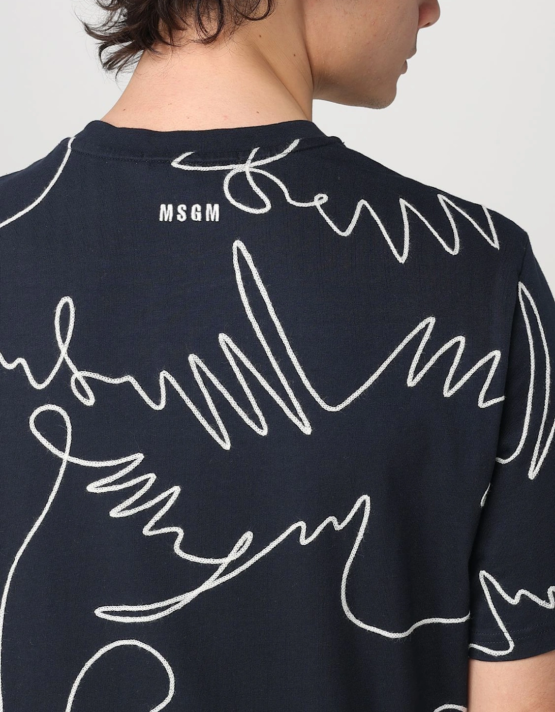 Abstract Line Art Graphic Tee