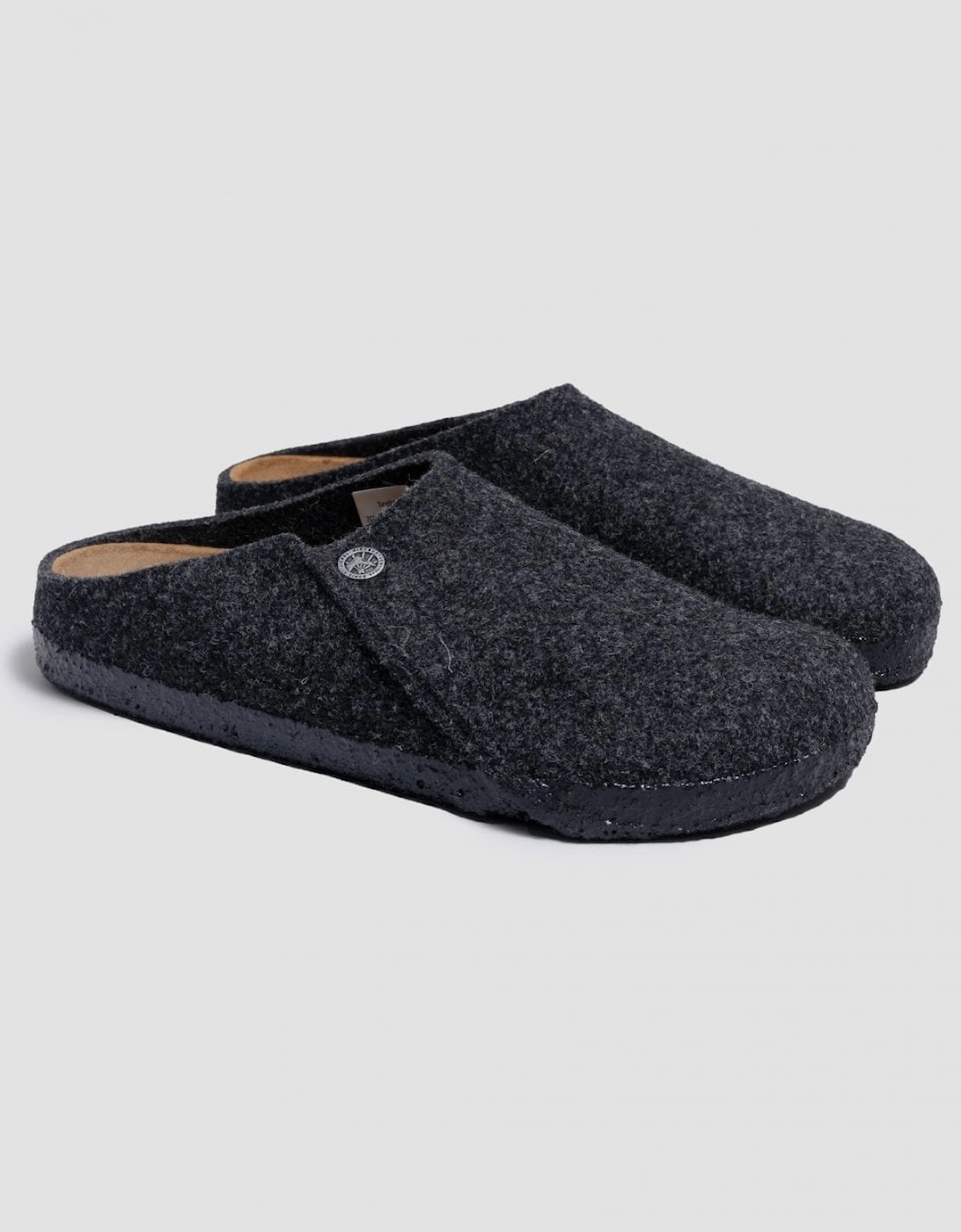 Birkenstock Zermatt Standard Wool Felt Unisex Clogs - Anthracite, 7 of 6