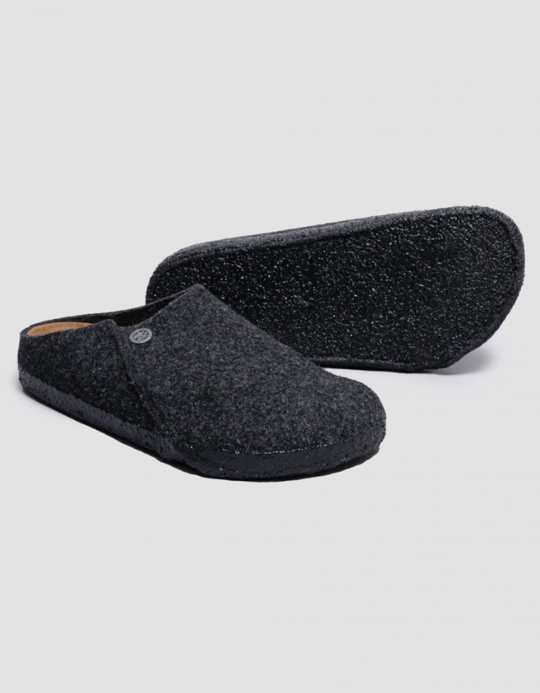 Birkenstock Zermatt Standard Wool Felt Unisex Clogs - Anthracite